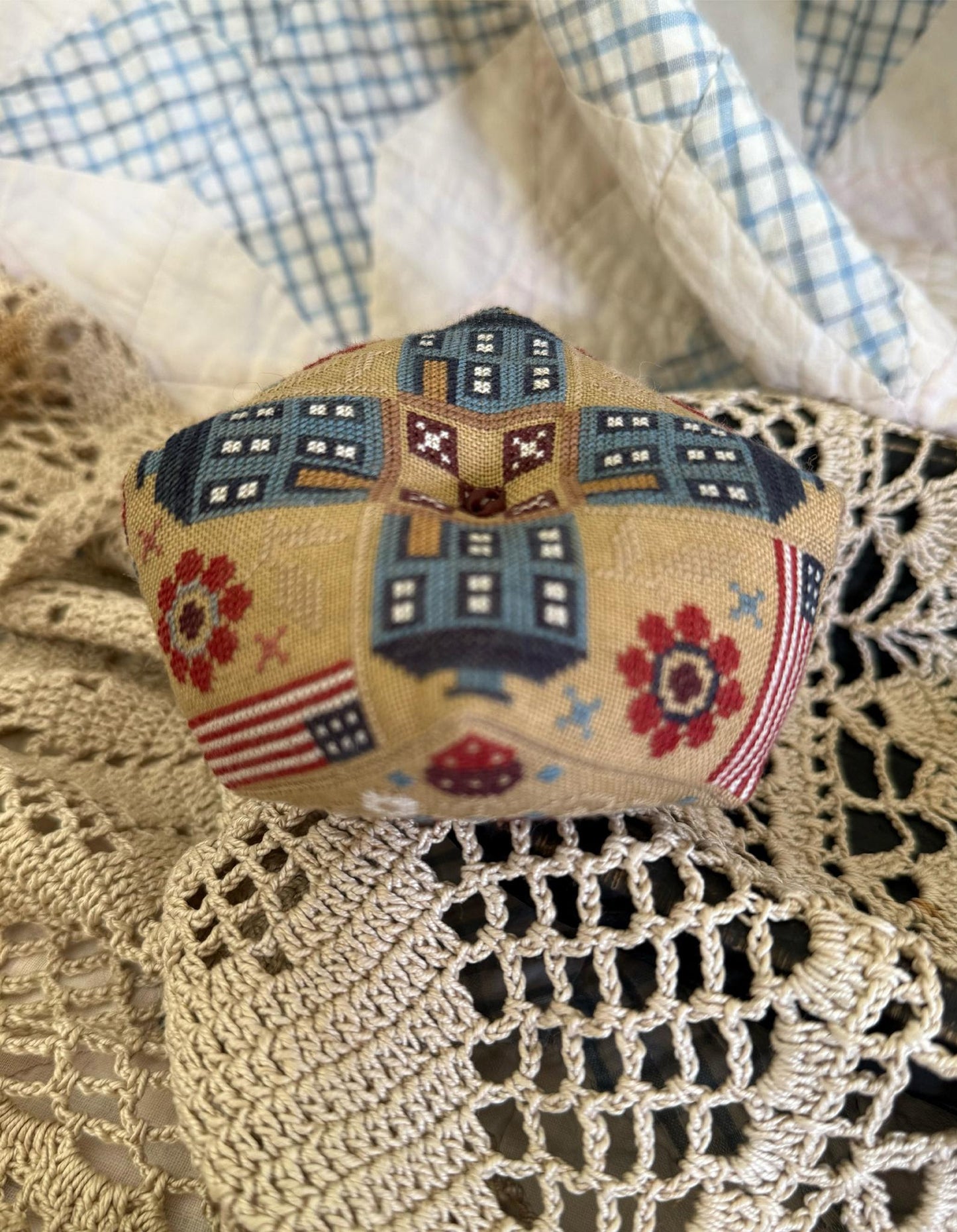 Land That I Love Biscornu Book