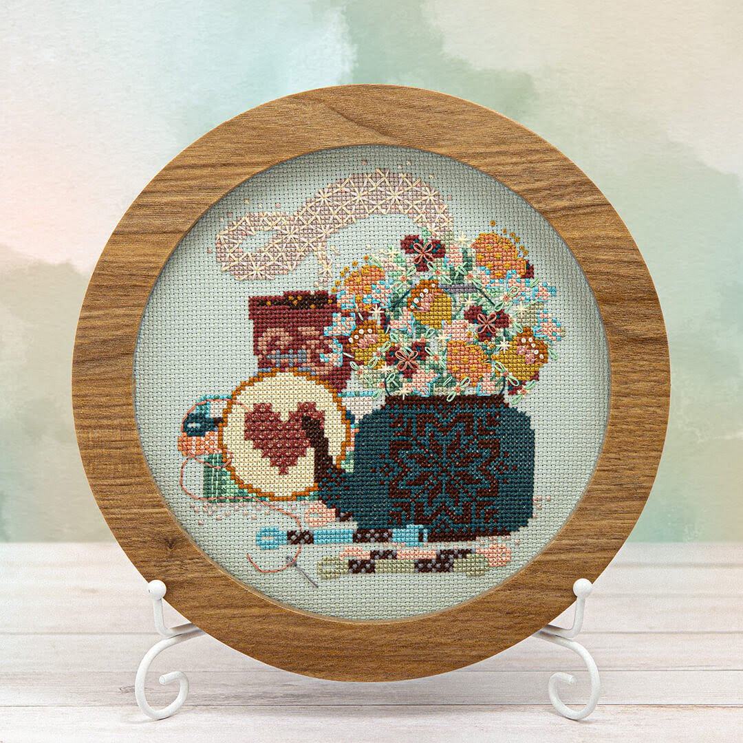 Springtime Sip + Stitch