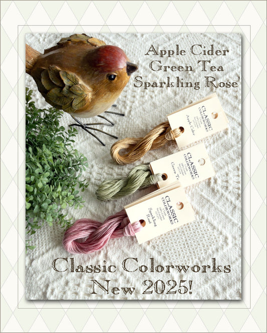 Classic Colorworks New Colors for 2025 Nashville Needlework Market