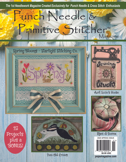 Punch Needle and Primitive Stitcher Magazine 2025
